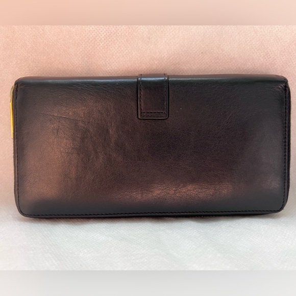 Yves Saint Laurent Ligne Y Leather Wallet - Picture 3 of 10